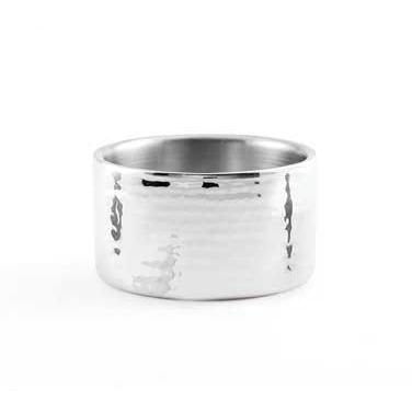 American Metalcraft DWBH4 Bowls, 4.65" Length x 4.6" Width, Silver