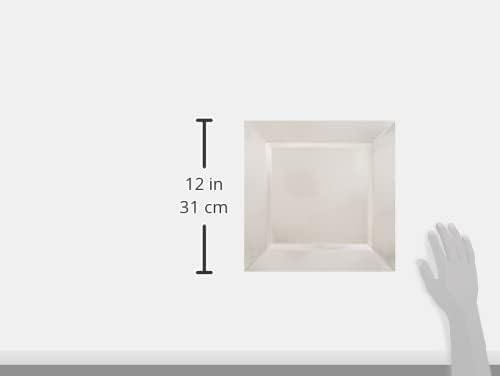 ChargeIt by Jay Square Charger Plate, Silver