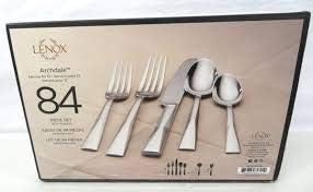 Lenox Archdale 84-piece Flatware Set 18/10 by Lenox 18/10 Service for 12