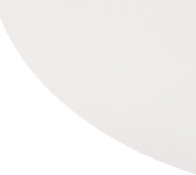 Efavormart 10 Pack Silver Round Acrylic Mirror Tray for Decoration, Circle Candle Plate Centerpiece Bases - 10"