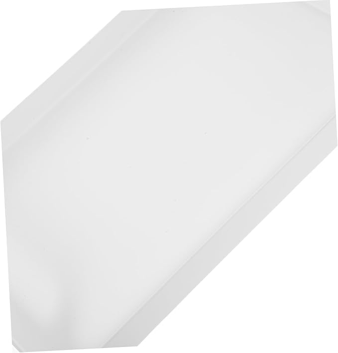 GLEAVI Nordic Stainless Steel Rectangular Serving Tray Food Plate for Fruits and Desserts Sturdy and Easy to Clean for Parties and Entertaining