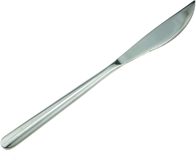 JASHII Mirror Polished Silver 20-Piece SUS304 Stainless Steel Flatware Set,Silverware Set Dinner Knife Fork Spoon Dessert Fork Salad Spoon Service for 4