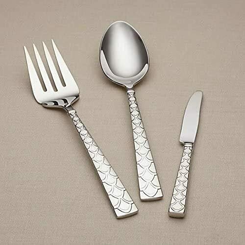 Lenox Scalamandre Tropez Flatware 3 Pc Serving Set 18/10 Stainless NIB