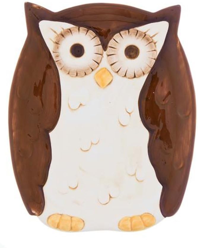 Ganz Woodsy Owl 8" Snack Plates Set of 2