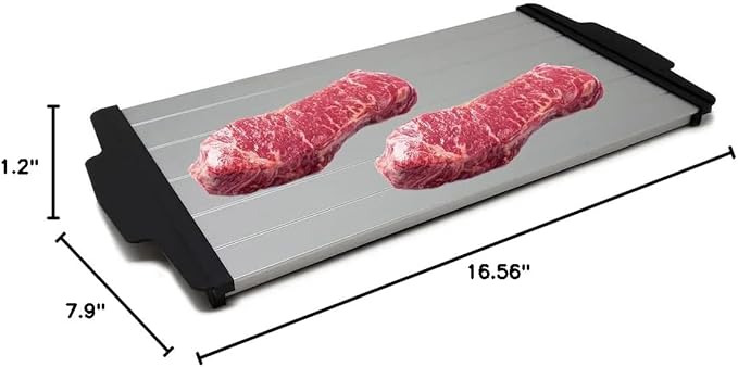 Superthaw - Conductive Temperature Transfer Defrosting Tray For Frozen Meat Fish Veggies