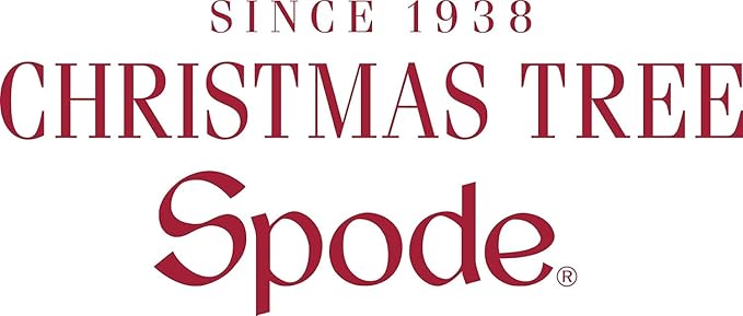 Spode Christmas Tree Tiered Chip and Dip Serving Set - 2-Piece Festive Snack Platter - Iconic Christmas Tree Motif - Porcelain, Dishwasher, Microwave, Freezer Safe - Holiday Serveware