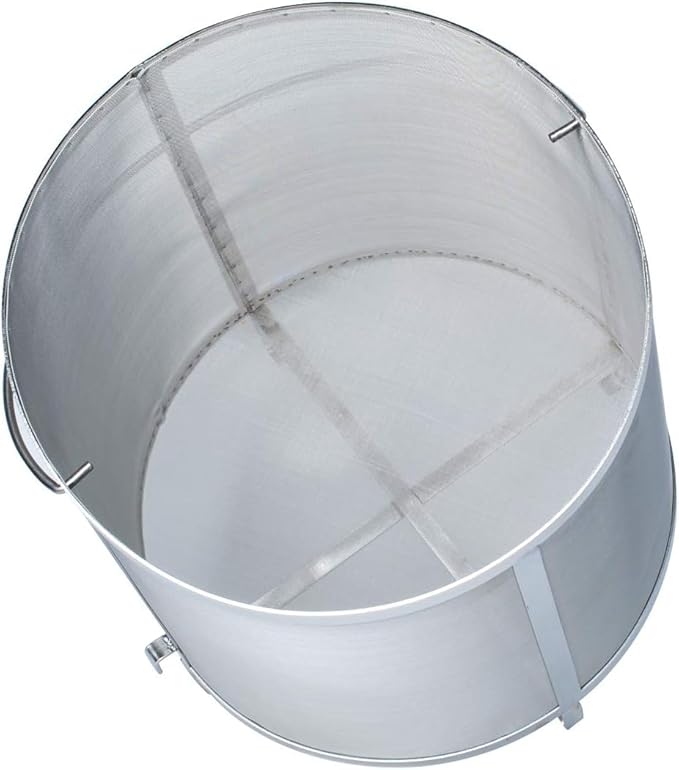 Gekufa Hop Filter 300 Micron 304 Stainless Steel – 11.8" x 12.2" Dry Hop Strainer for Homebrew, Beer, Wine, Tea & Coffee – Rust-Resistant Mesh, Dishwasher Safe, Easy to Clean (11.8”×12.2“)