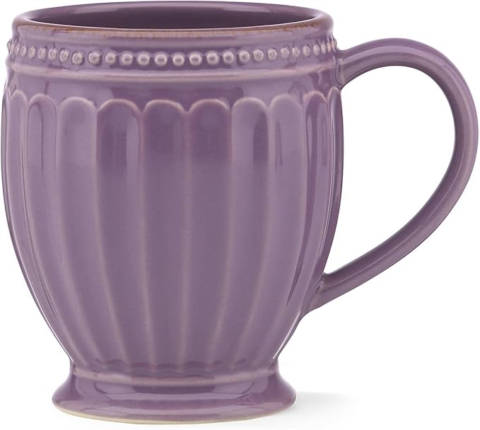 Lenox French Perle Everything Mug, Lavender