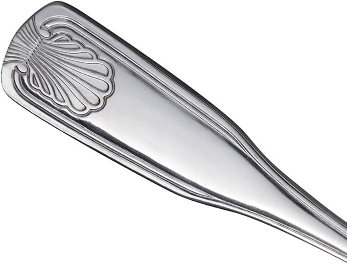 Soro Essentials- Stainless Steel Seashell Oyster Fork Set of 24- Serving Utensils Serving Flatware Cutlery Kitchen Tableware Buffet Serving Utensils for Home Kitchen and Restaurant