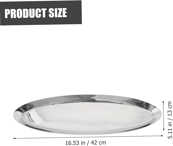 Multi-Functional Tray Fruit Tray Cosmetics Jewelry Organizer Dish Plate Simple Style Towel