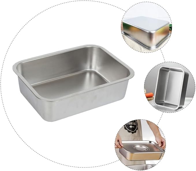 Alipis Home Dish Serving Tray Practical Grill Plate Restaurant Vegetables Plate