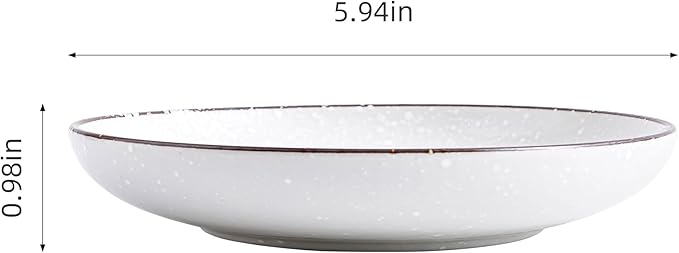 Ceramic Dessert Plates, Small Salad Plates 6 Inch Appetizer Plates for Kitchen, Mini Dinner Trays for Cake Snacks Side Dish (4Pack, Pink Sakura)