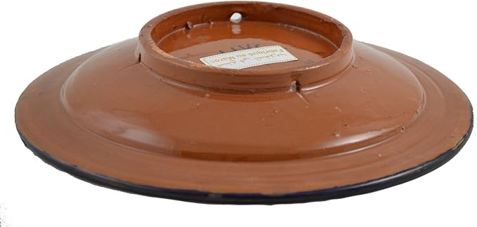 Treasures Of Morocco Ceramic Plates Moroccan Handmade Appetizer Tapas Serving Decorative 8 inches Round