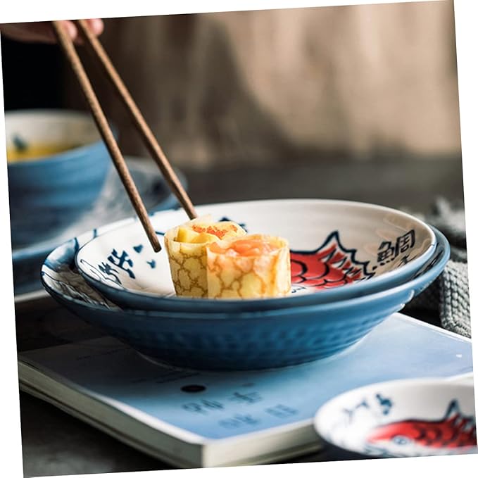 6 Pcs Seasoning Dish Seasoning Plate Metal Practical Plates Sushi Dipping Bowl Japanese Dishes Bowl Ceramic Sauce Dish Flatware Appetizer Plates Dessert Pearlescent Ceramics