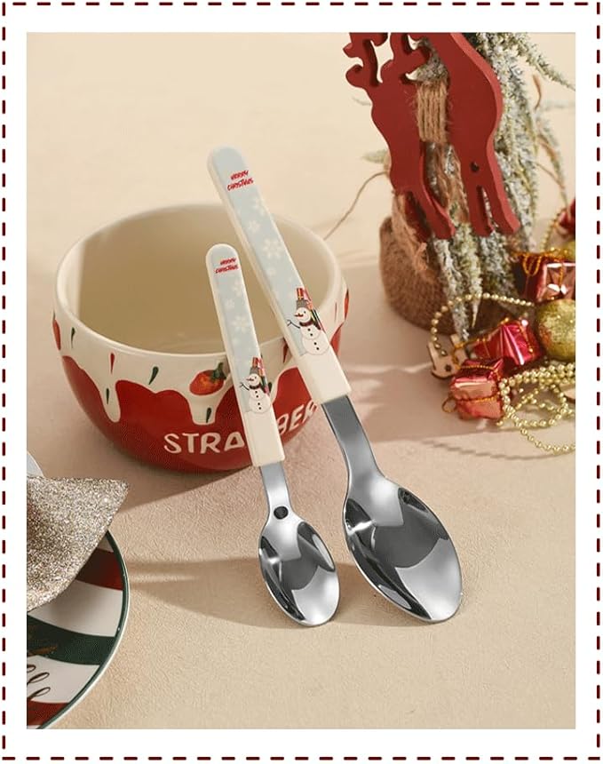 Stainless Steel Flatware serving set,Home Kitchen Eating Tableware Set,Dishwasher Safe,For Home Kitchen Restaurant Hote 4/16/24 Pieces Silicone Stainless Steel 304 Cutlery, Forks And Spoons Set Christ