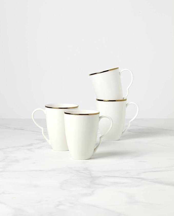 Lenox 897273 Contempo Luxe Mugs, Set of 4