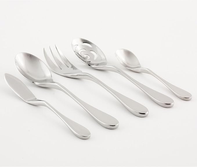Knork Original 18/0 Gloss 5-Piece Serving Set