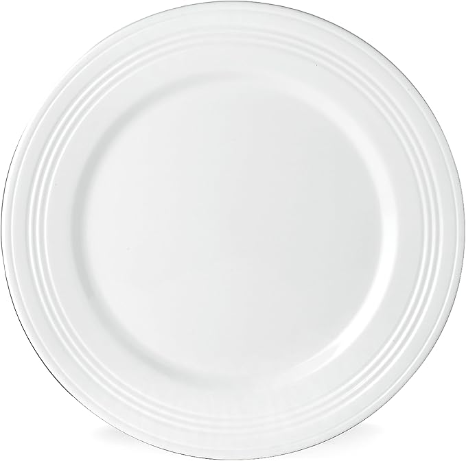 Lenox Tin Can Alley 4-Degree Dinner Plate, White -