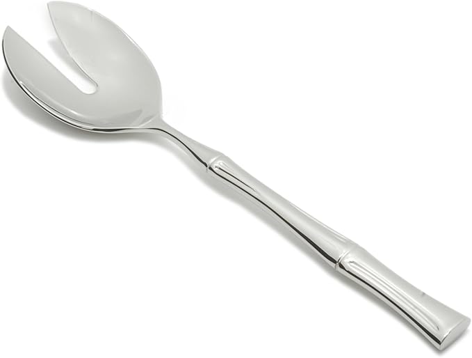 Fortessa Royal Pacific 18/10 Stainless Steel, Flatware Serving Fork, 10-Inch, Silver