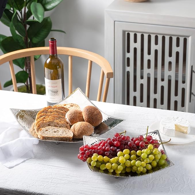 Stainless Serving Trays Trays & Platters – 2 Pack (f-co0050)