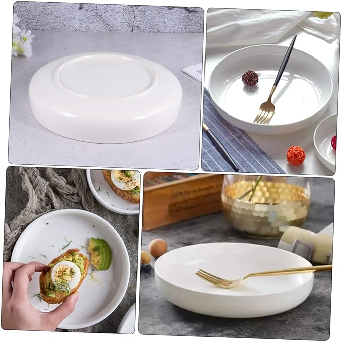 Serving Platter Ceramic Plate Party Serving Plate White Tray Appetizer Tray