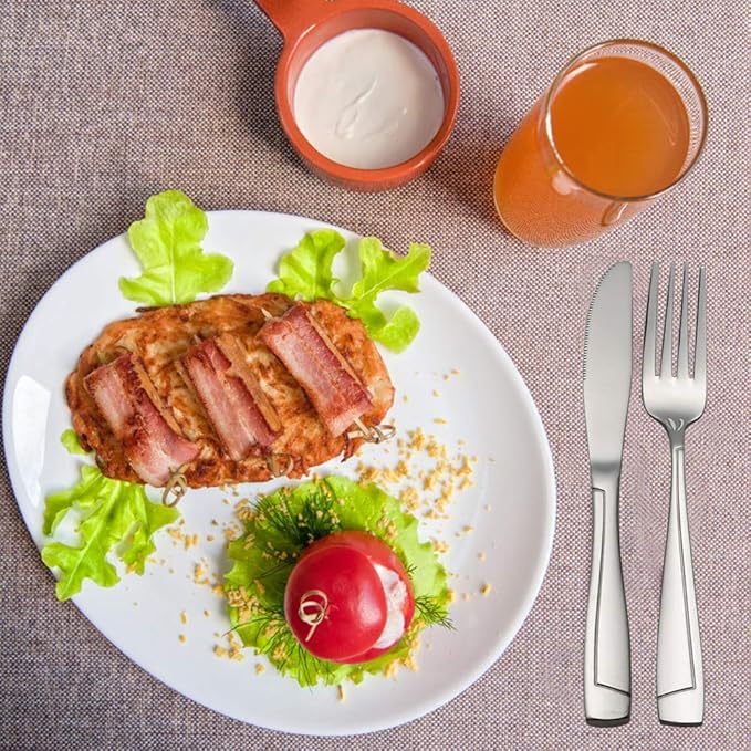 Cand Stainless Steel Tableware Set for 10, 50 Pieces Flatware Set