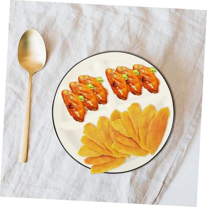 Luxshiny Ceramic Plates Divided Dinner Plate Serving Platters Trays Great for Appetizers