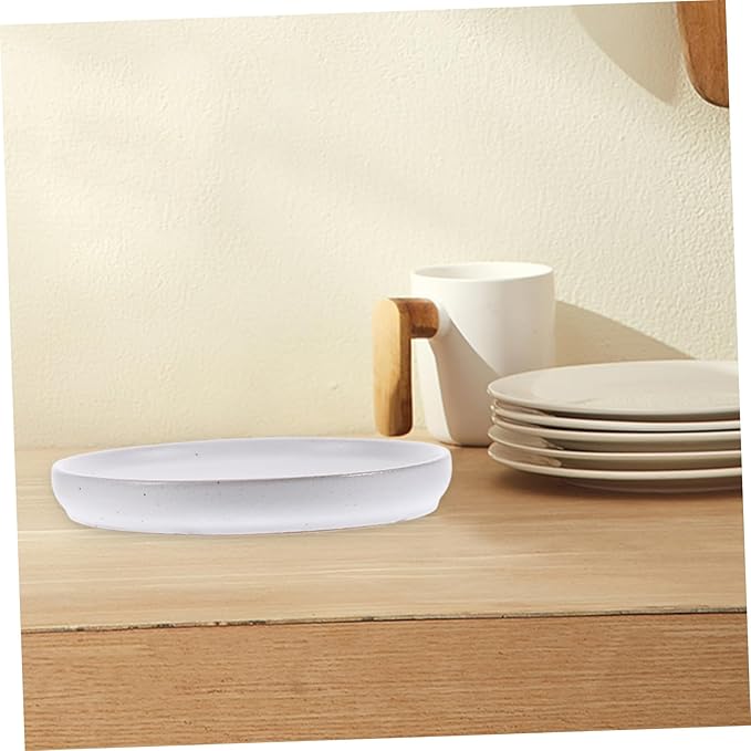 Healifty Vintage Ceramic Snack Plate Sushi Serving Dish Elegant Appetizer Plate for Restaurant Tableware Stylish Food Presentation Easy to Clean for Dried Fruits and Desserts