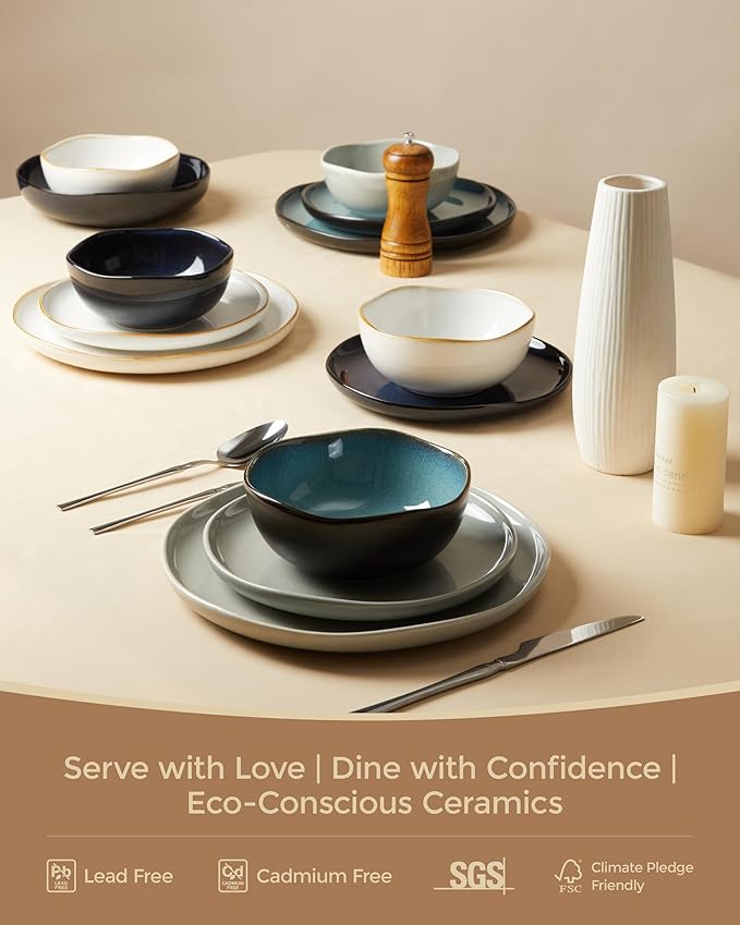 18 piece Dinnerware Sets White