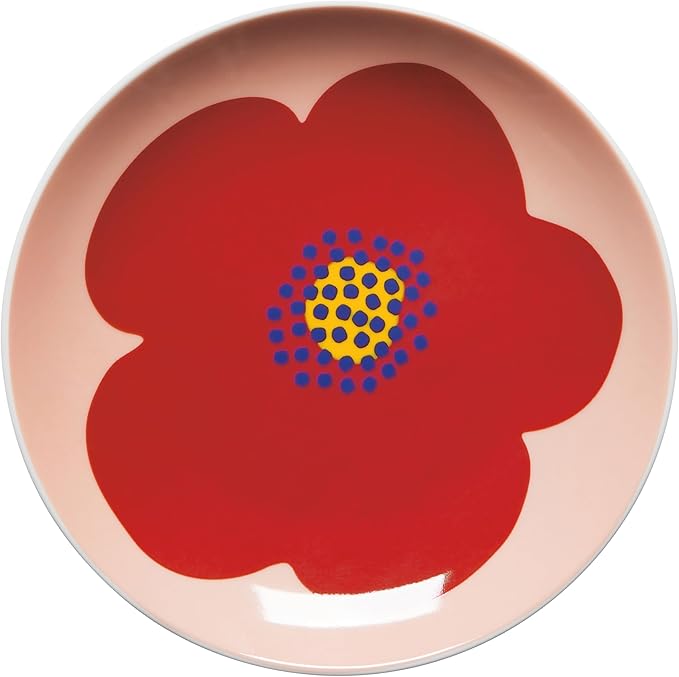 Jubilee Poppy Appetizer Plates Set of 4 Assorted