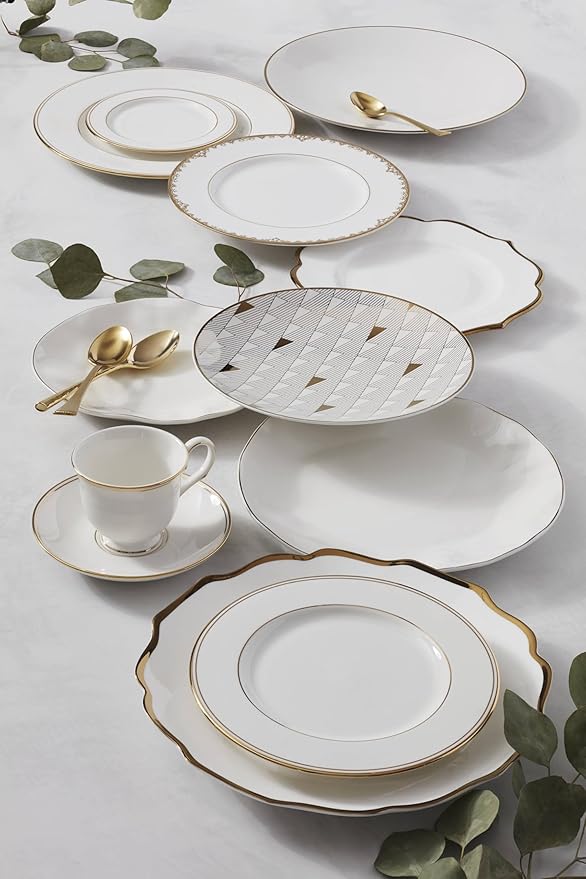 Lenox White Trianna Dinner Plate, 1.70 LB
