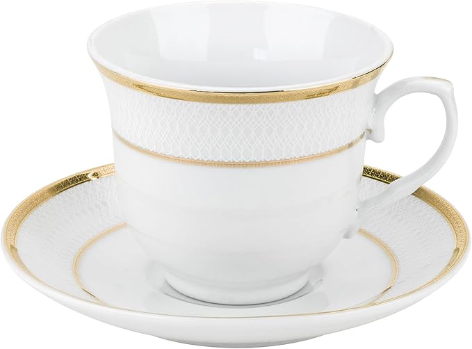 Lorren Home Trends LH431 Dinnerware, Gold