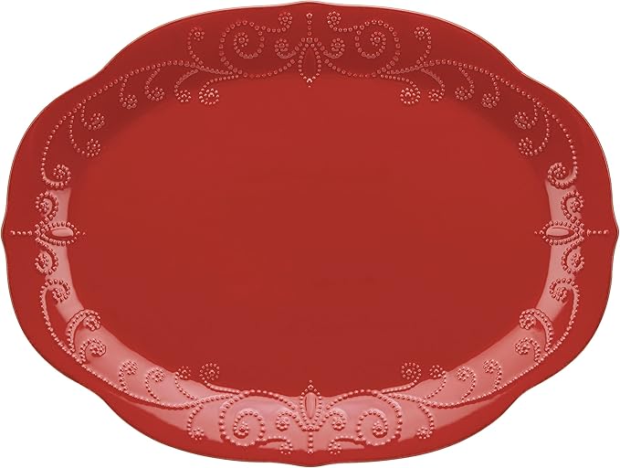 Lenox French Perle Cherry Oval Platter