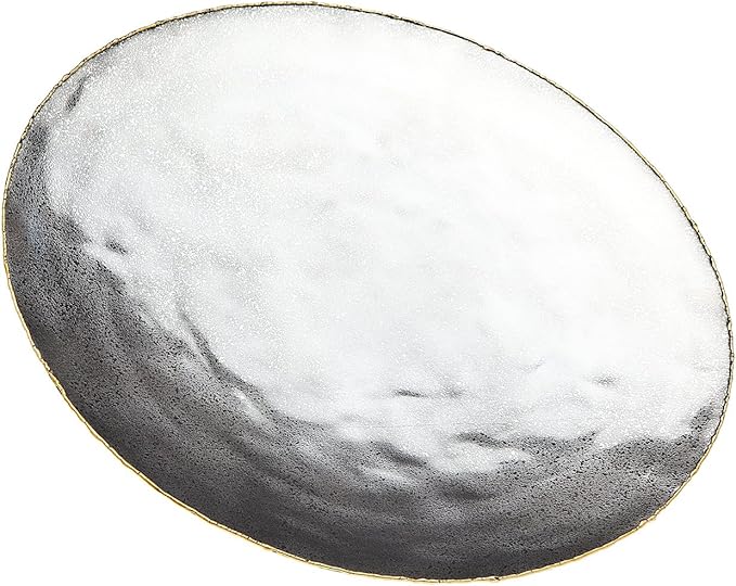 Godinger Silver Art Golden Frost Round Tray 14"
