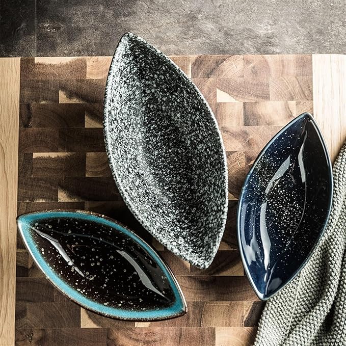 Sauce Dish 1 Piece Specialties Ceramic Plate Creative Deep Dish Soup Bowl Plate Snack Plate Dim Sum Plate Snack Plate(D)