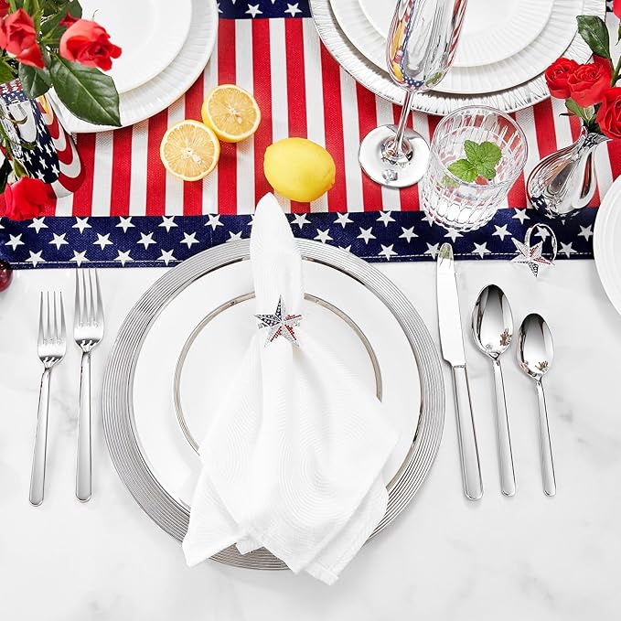 KEAWELL Premium Lucent 4-Piece 5.8 inch Spoon Set – 18/10 Stainless Steel Silverware with Mirror Polish, Dishwasher Safe for Table Setting and Entertaining (4, Small Spoons)