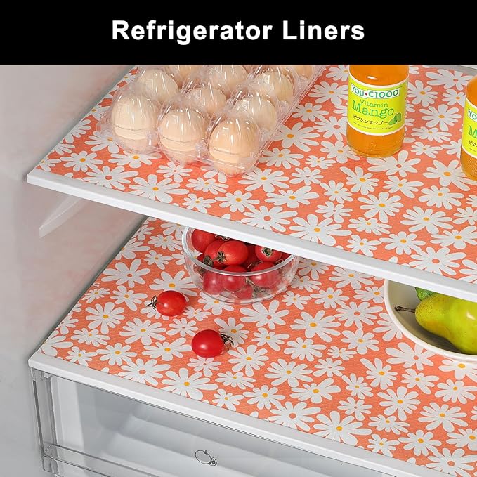 Cooyes Shelf Liner – Premium Non-Adhesive Cabinet & Drawer Liner for Kitchen – Waterproof Shelf Paper with Modern Pattern – Durable EVA Cabinet Mat – Easy to Cut (11.8" W x 118" L)