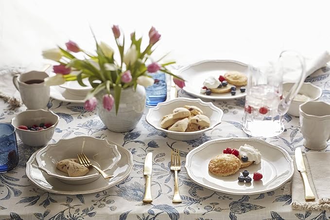 Lenox 895710 French Perle Bead All-Purpose Bowls, Set Of 4 White