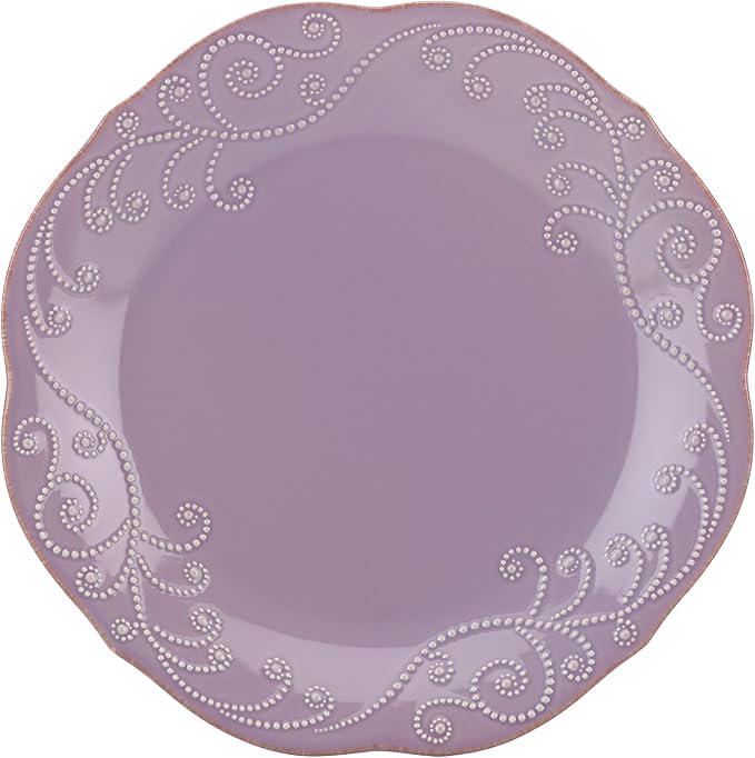 Lenox French Perle Violet Dinner Plate