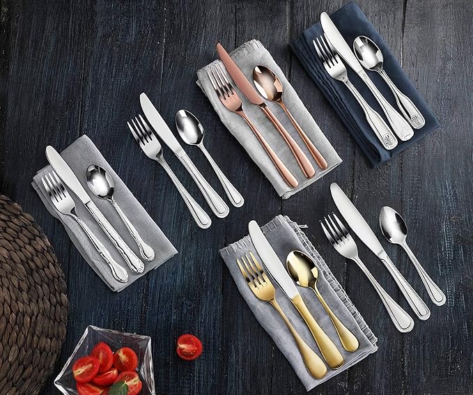 New Star Foodservice 58147 Slimline Pattern, 18/0 Stainless Steel, Teaspoon, 6-Inch, Set of 12