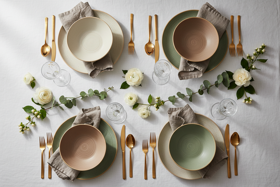 How to Mix and Match Tableware Like a Designer