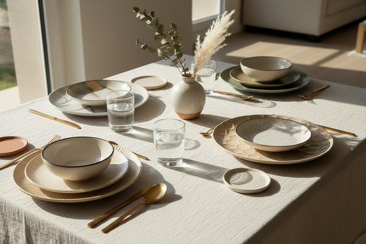 How to Mix and Match Plates Without Making Your Table Look Messy