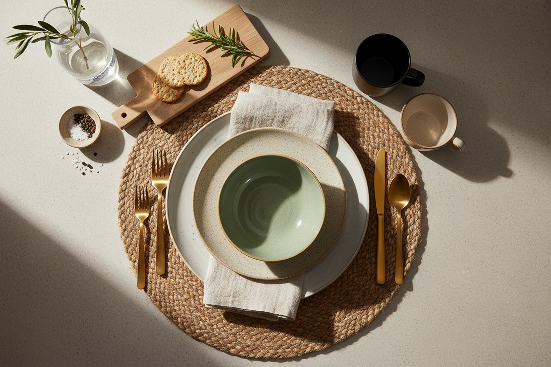 The Art of Mixing Plates, Cups, and Textures