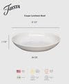 Fiesta® Luncheon Bowl Plate (8.5") – Durable Ceramic, Lead-Safe, Dishwasher/Microwave/Oven Safe – Made in USA Dinnerware - Lapis
