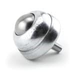 SBT-1CS/SS 5/16 Stainless Steel Ball Transfer Units with Carbon Steel Housing - Durable, 75 lbs Load Capacity