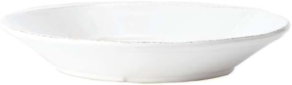 Vietri Italian Lastra Collection Dinnerware Sets (White, 4-Piece Place Setting)