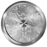 Pewter Floral Serving Tray