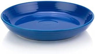 Fiesta® Luncheon Bowl Plate (8.5") – Durable Ceramic, Lead-Safe, Dishwasher/Microwave/Oven Safe – Made in USA Dinnerware - Lapis