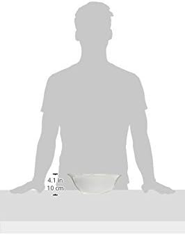 Lenox White French Perle Bead Serving Bowl, 64-Ounce