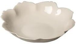 SONGCHAO Party Supplies Ceramic Dinner Plate Solid Color Petal Plate Household Ceramic Plate Creative Light Luxury Dish Plate Hotel Restaurant Tableware Party Plates (Color : 8.2 inches)